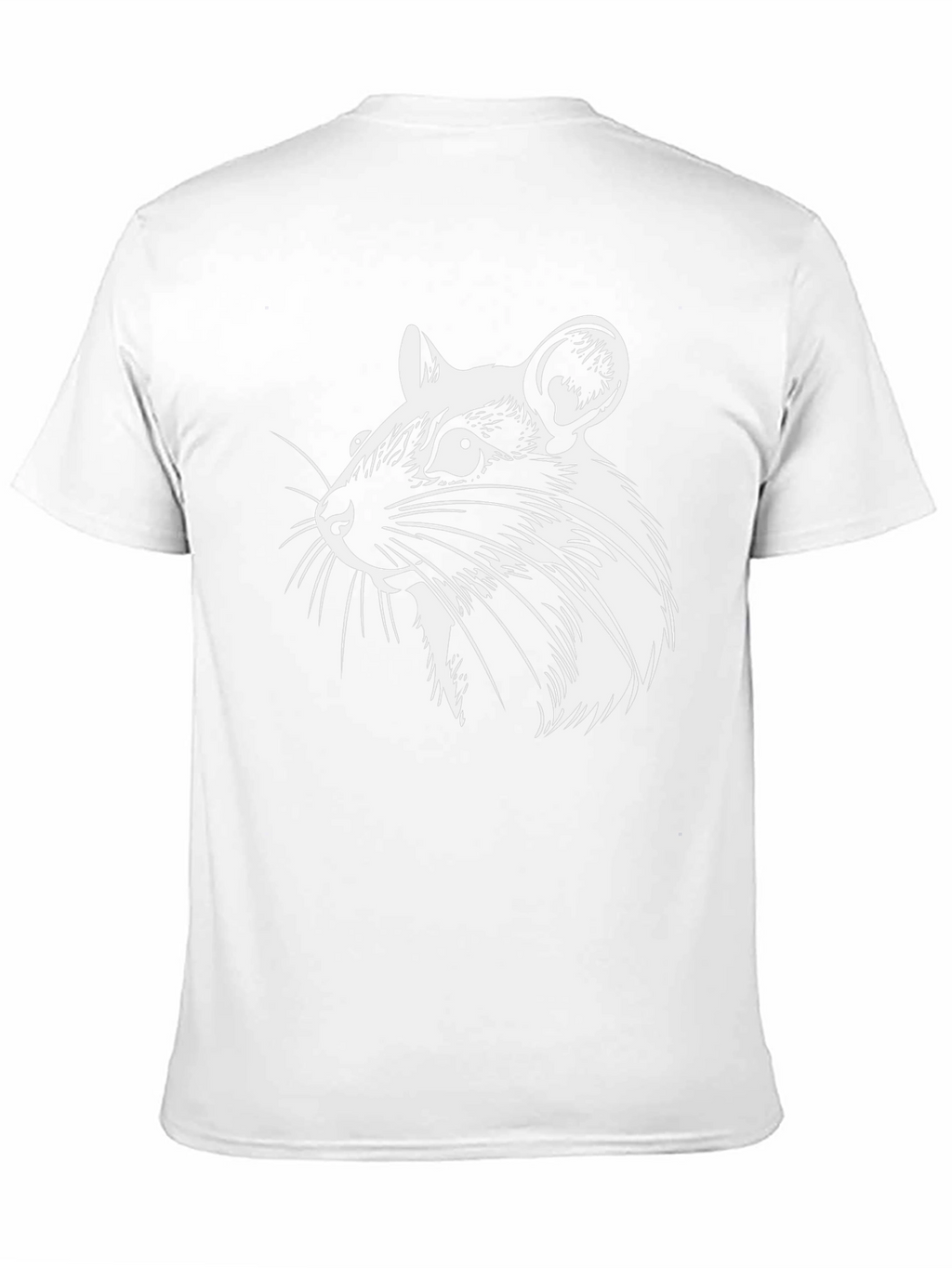 Rat Graphic Tee - Bold Animal Print T-Shirt