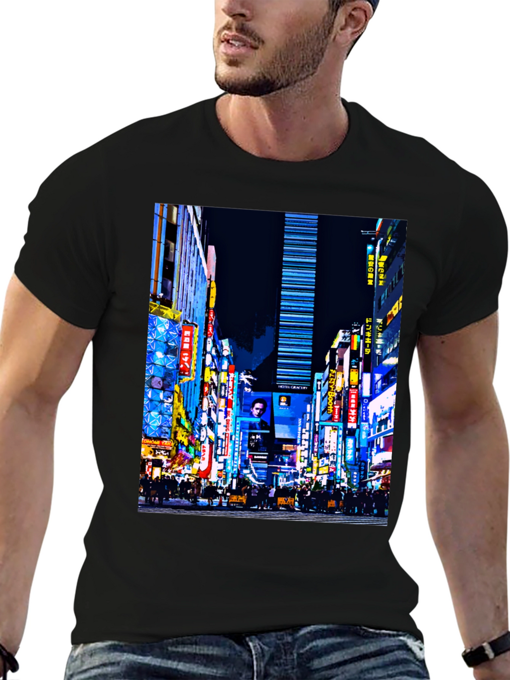 Neon City Streetwear T-Shirt