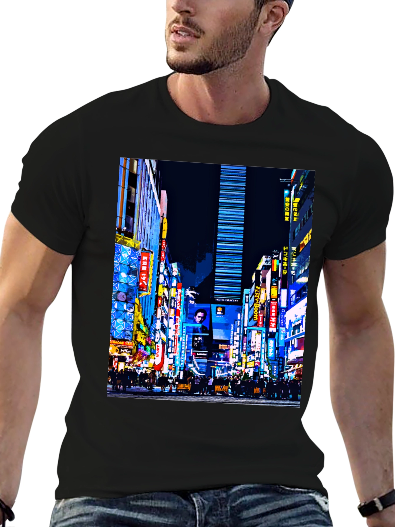 Neon City Streetwear T-Shirt