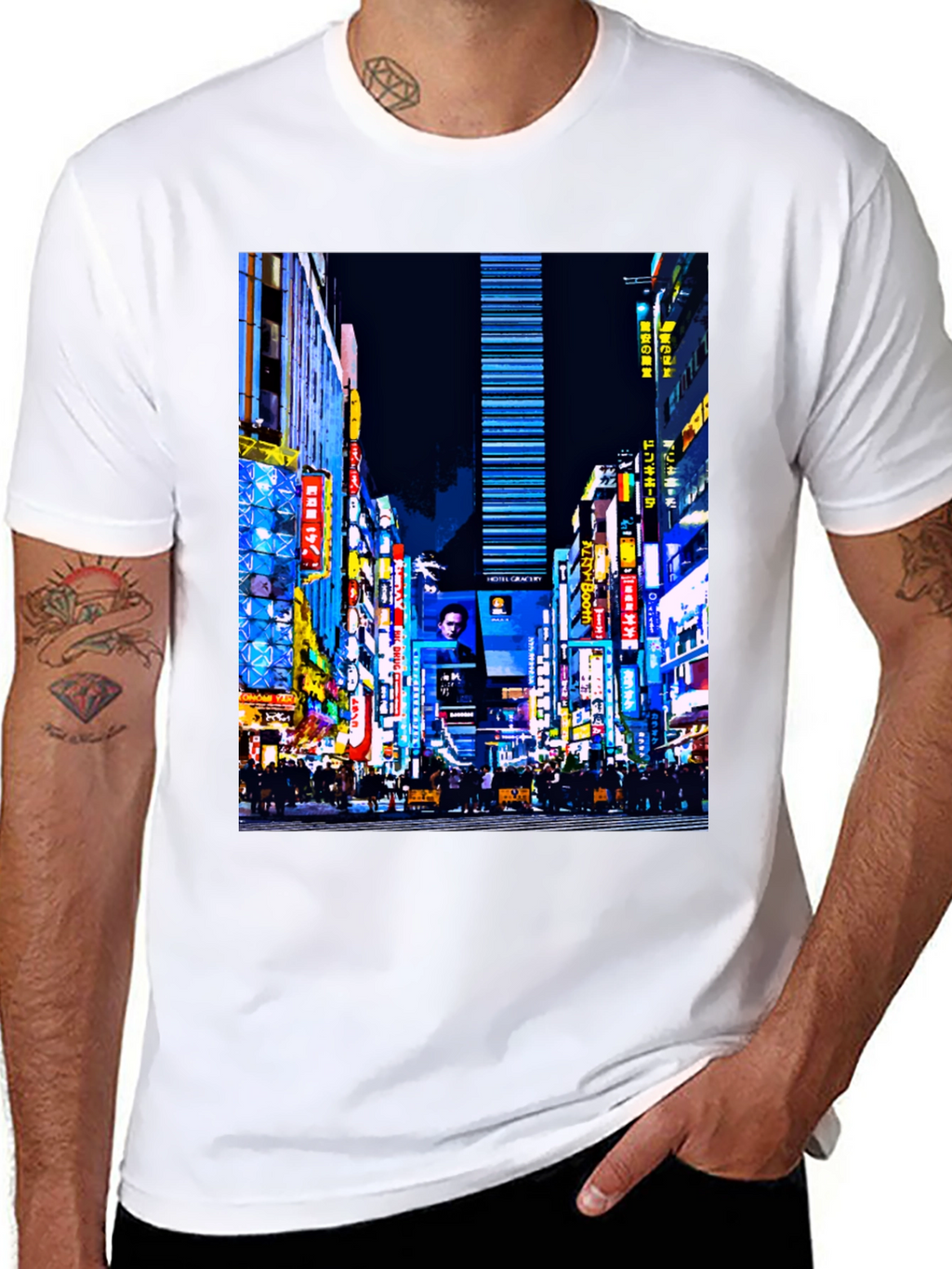 Neon City Streetwear T-Shirt