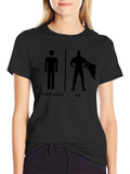 Super Dad T-Shirt Funny Fathers Day Tee
