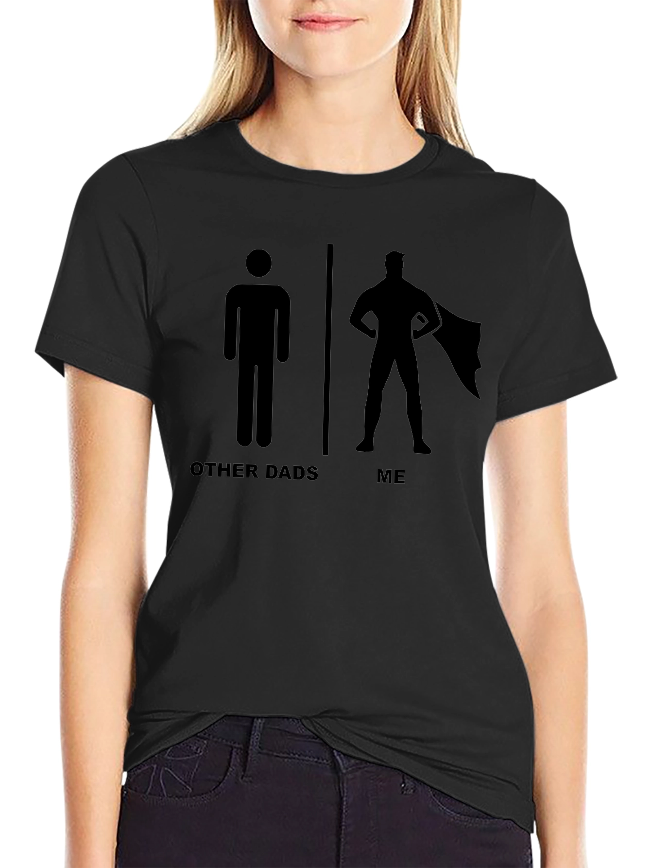 Super Dad T-Shirt Funny Fathers Day Tee