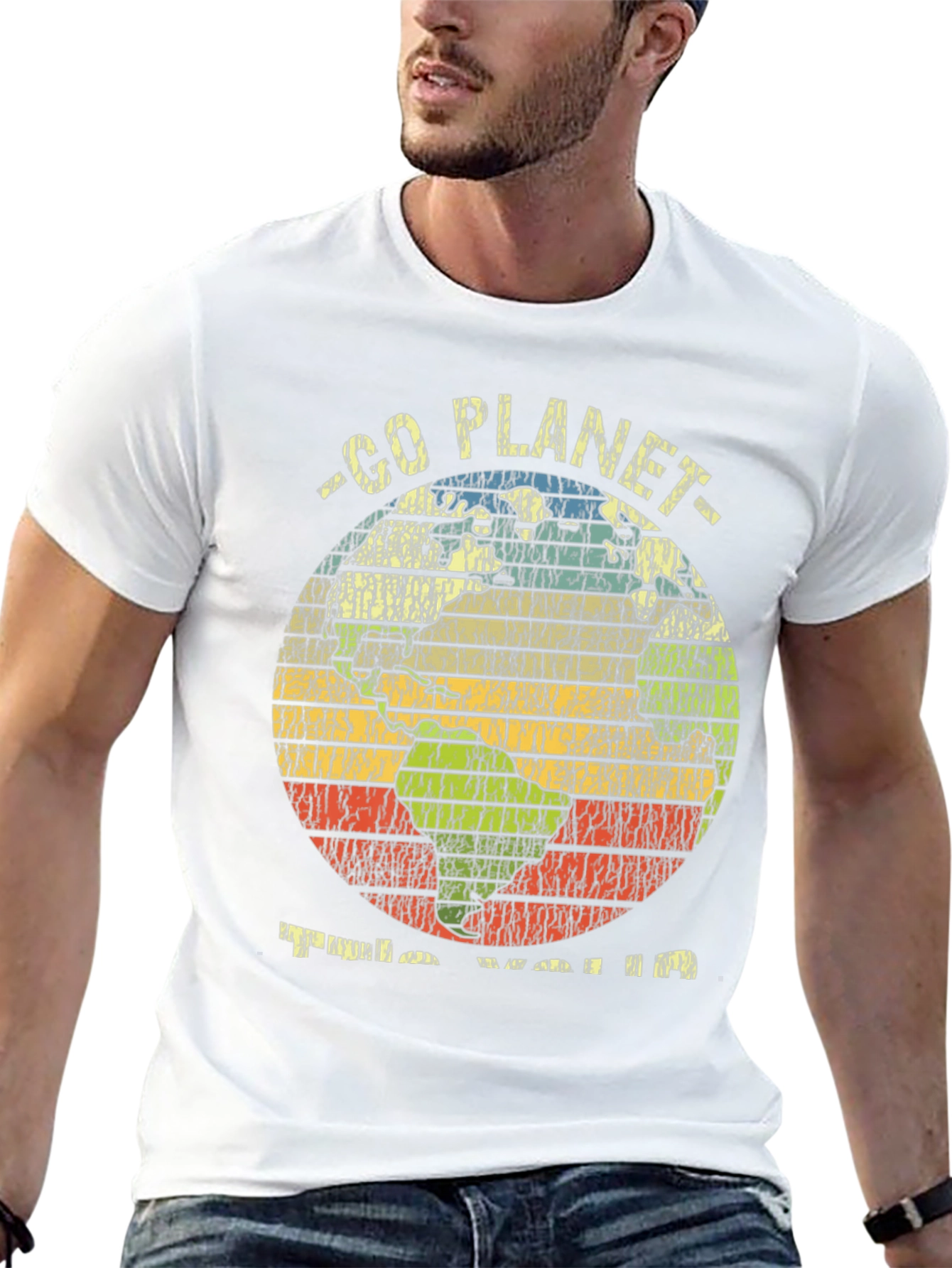 Go Planet Earth Graphic T-Shirt