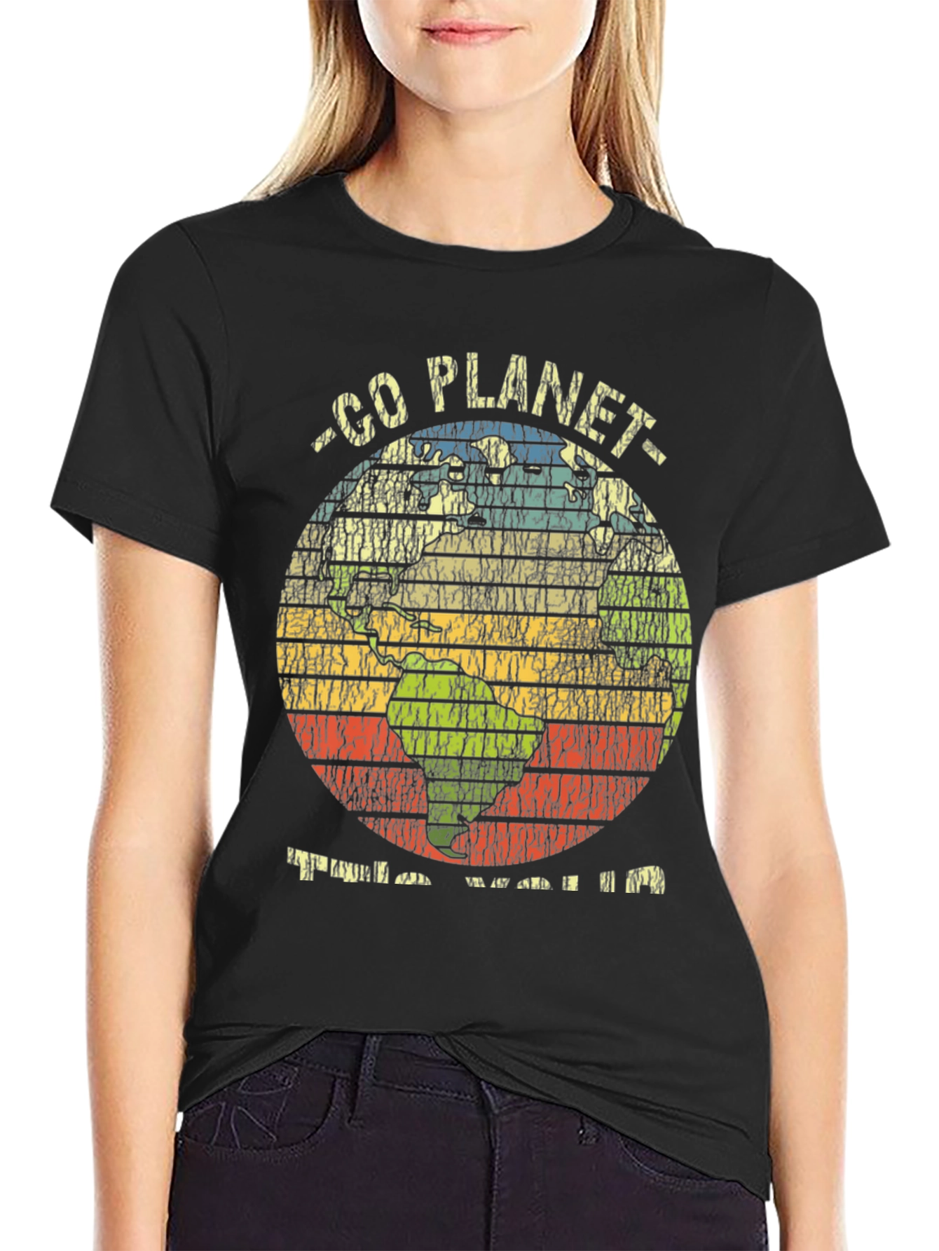 Go Planet Earth Graphic T-Shirt
