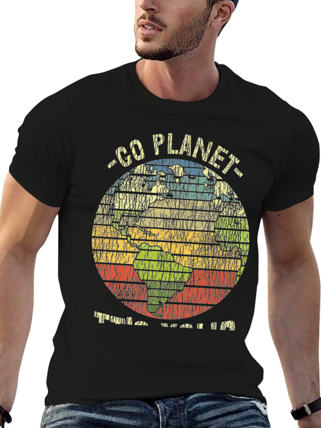 Go Planet Earth Graphic T-Shirt