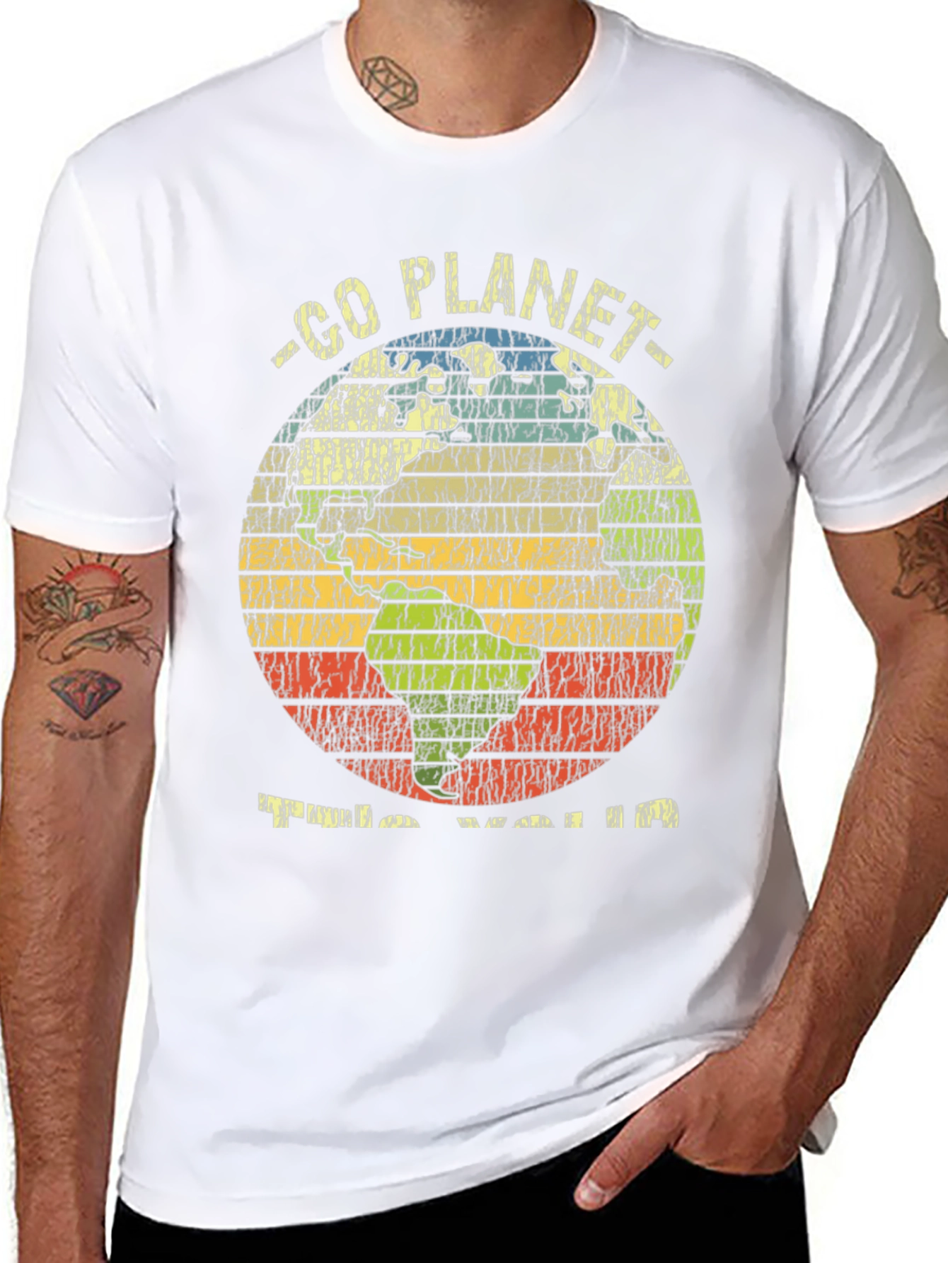 Go Planet Earth Graphic T-Shirt