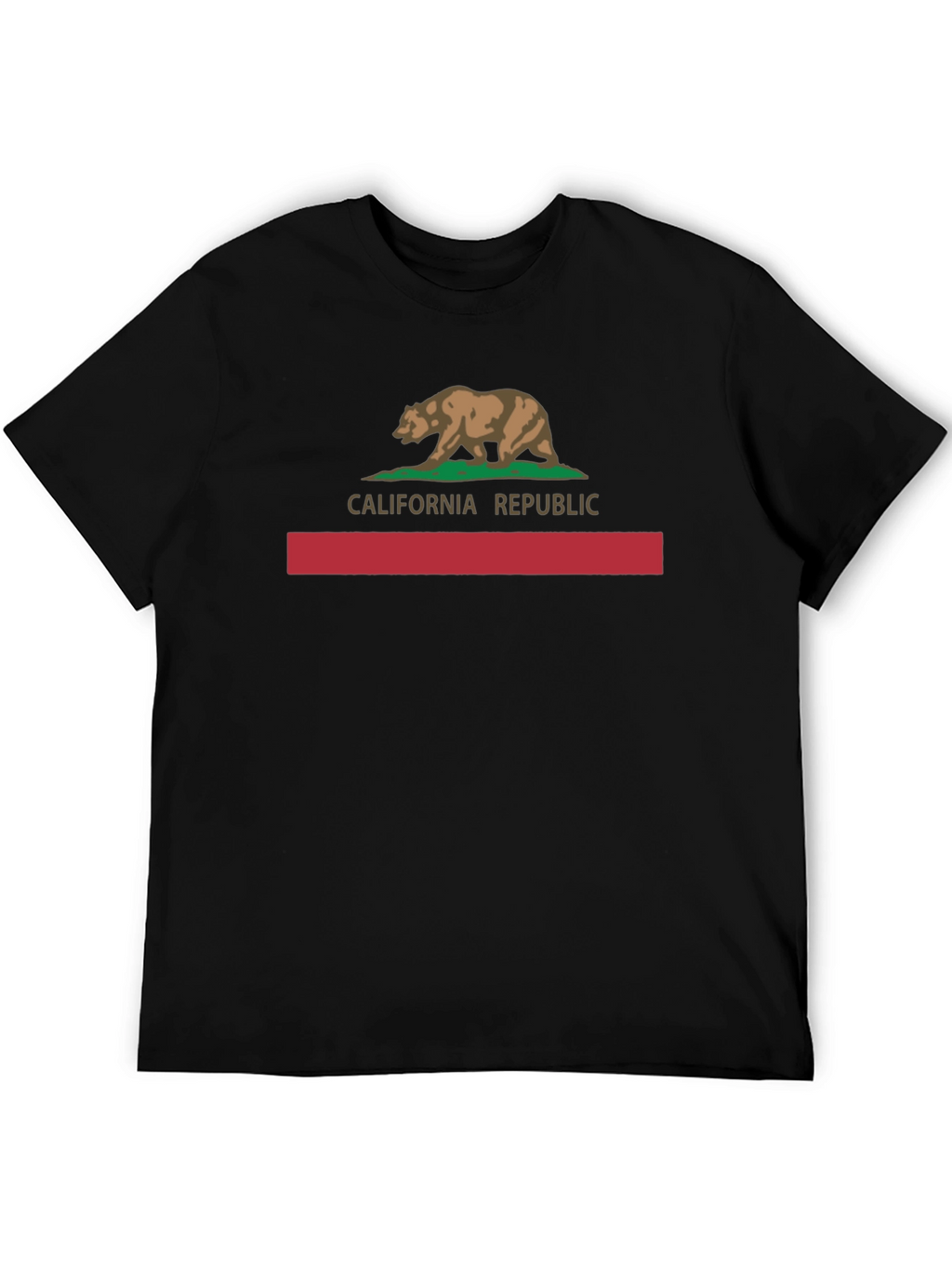 California Republic Bear T-Shirt - Black