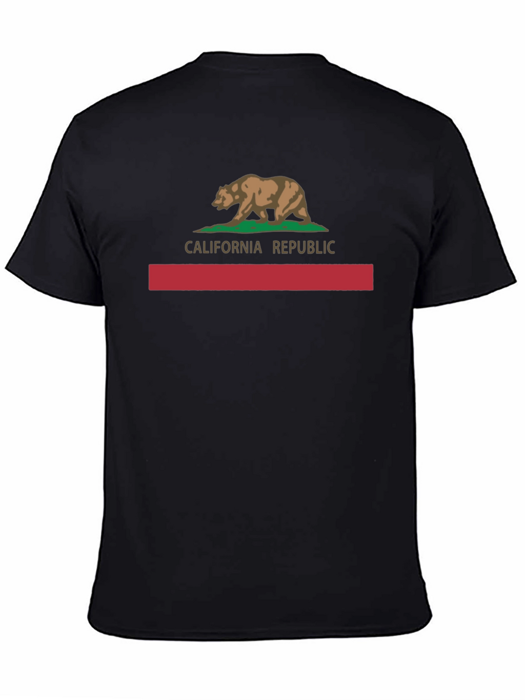 California Republic Bear T-Shirt - Black