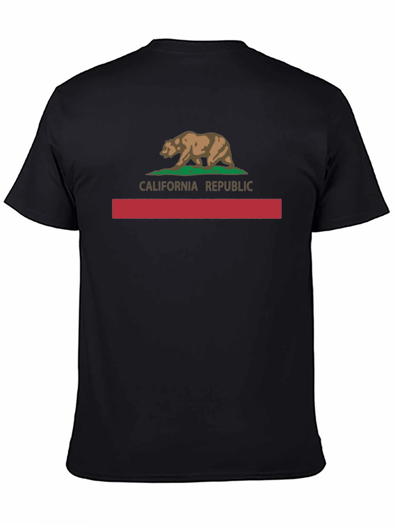 California Republic Bear T-Shirt - Black