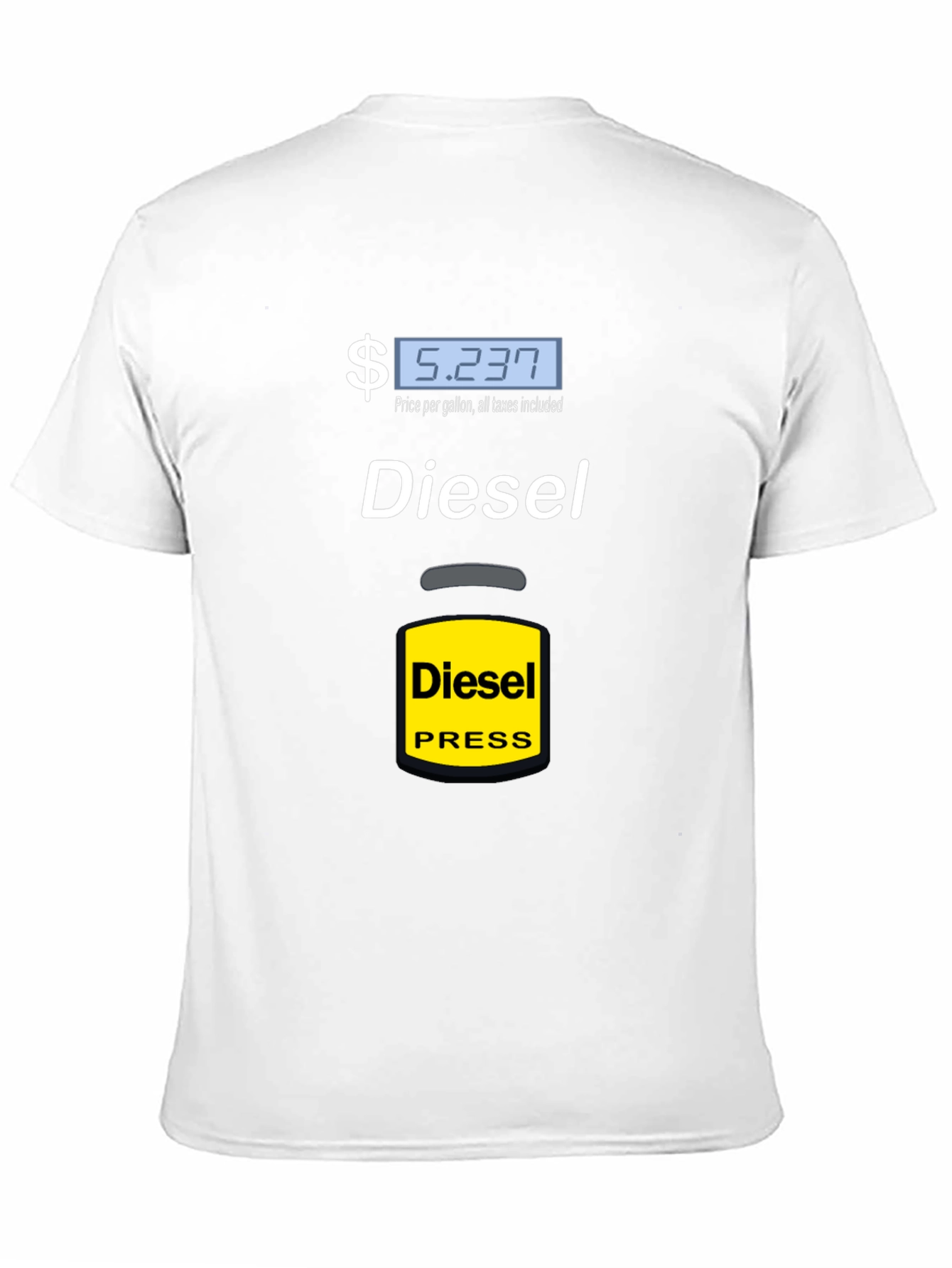 Diesel Press Funny Black T-Shirt