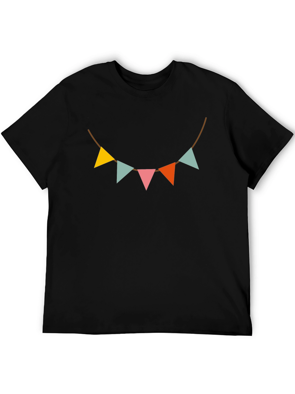 Festive Pennant Banner Graphic Tee