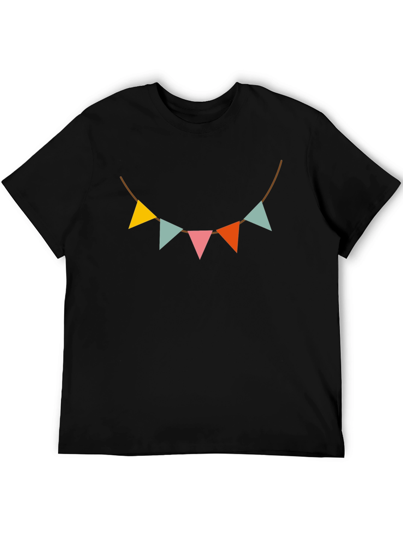 Festive Pennant Banner Graphic Tee