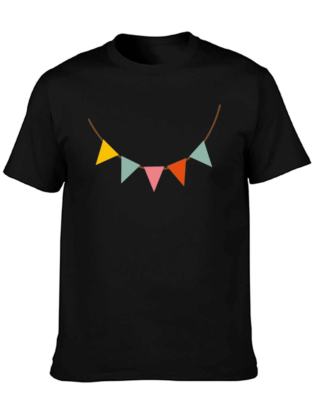 Festive Pennant Banner Graphic Tee