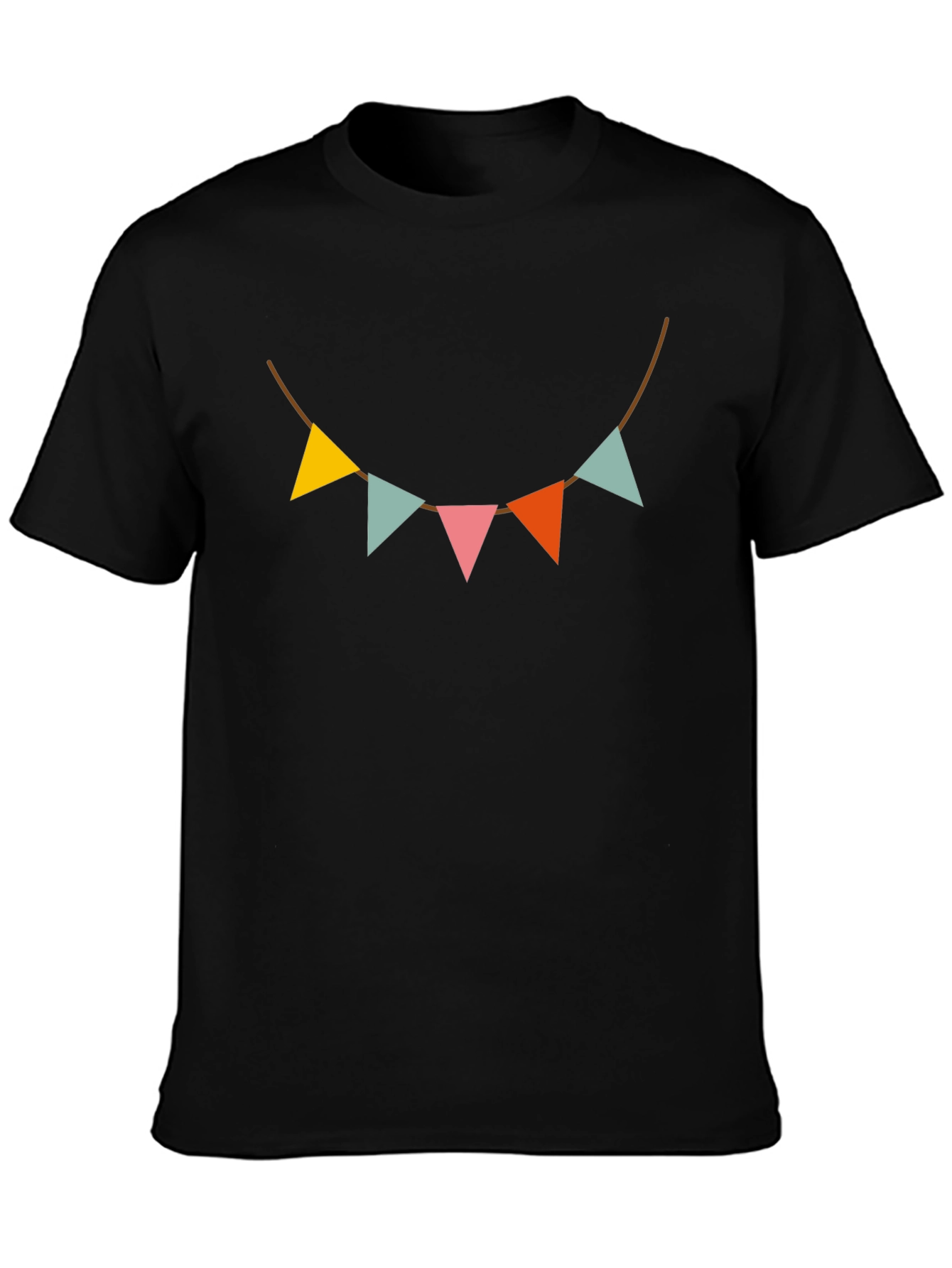 Festive Pennant Banner Graphic Tee