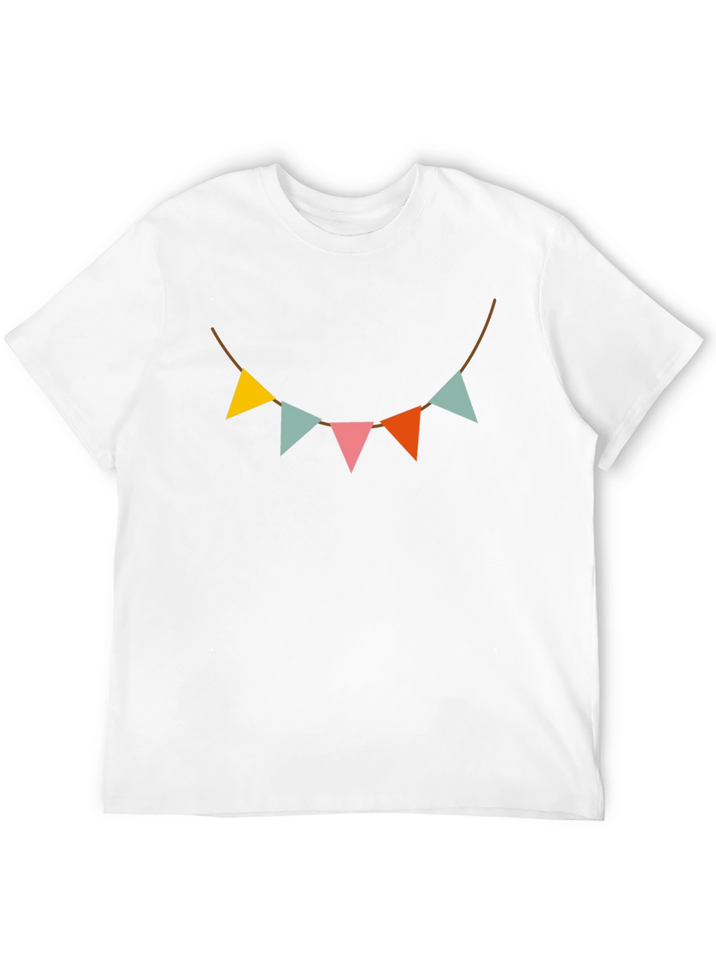 Festive Pennant Banner Graphic Tee