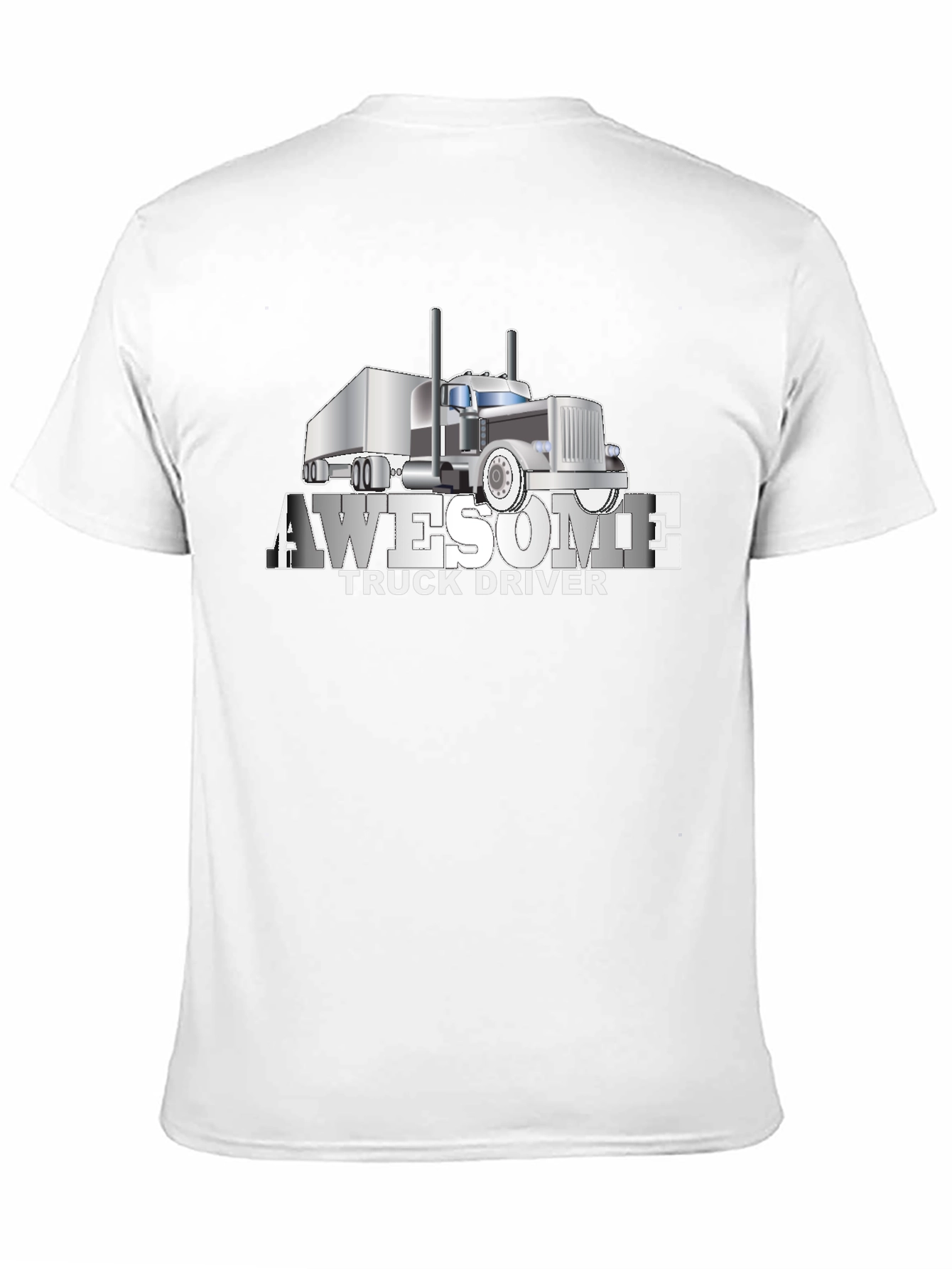 Awesome Truck Driver Graphic T-Shirt