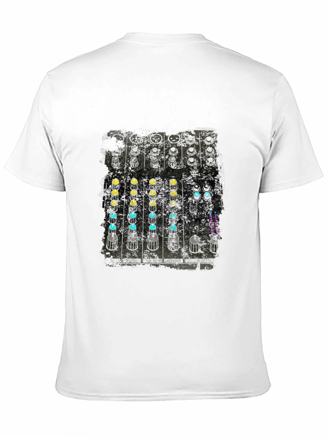 DJ Mixer Graphic Tee - Black Cotton T-Shirt