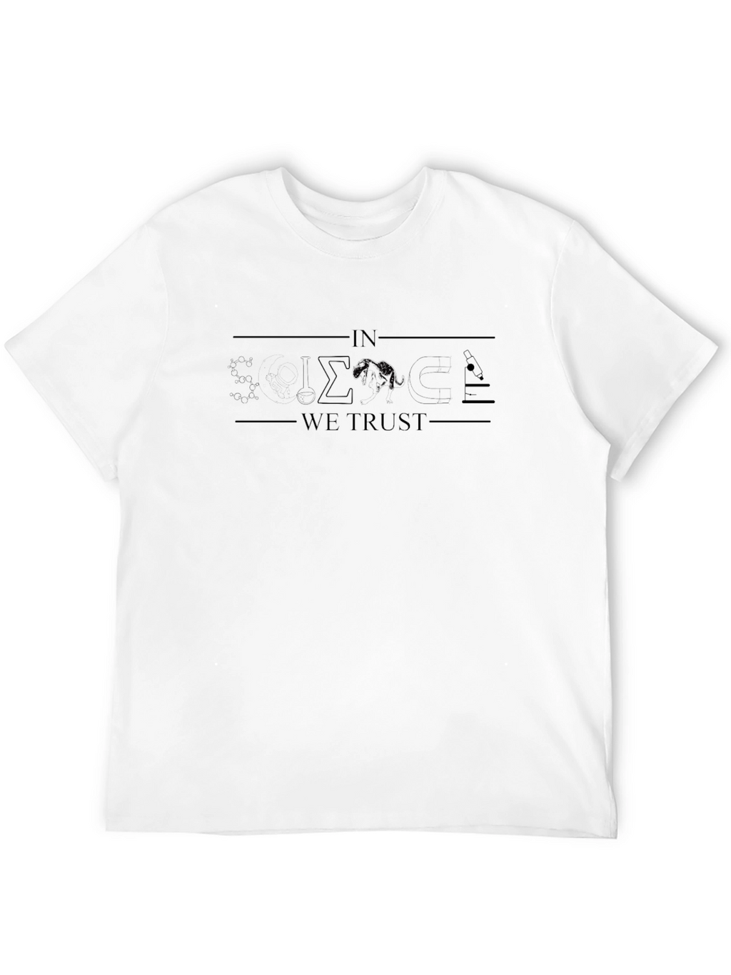 Math Humor T-Shirt: In Math We Trust Tee