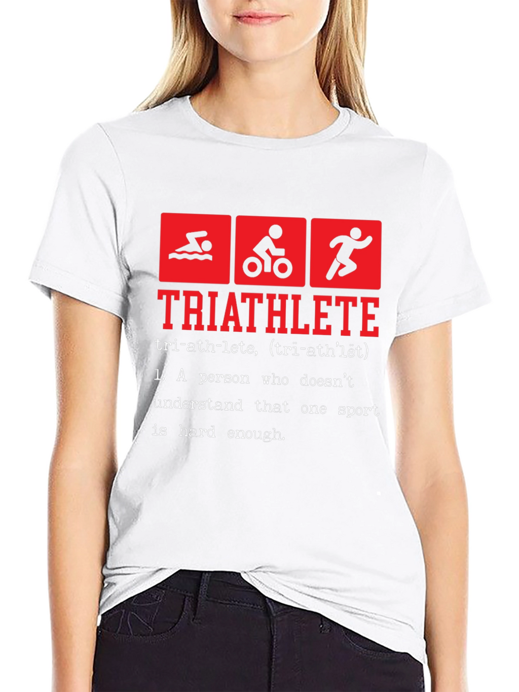 Triathlete Definition T-Shirt - Funny Triathlon Tee