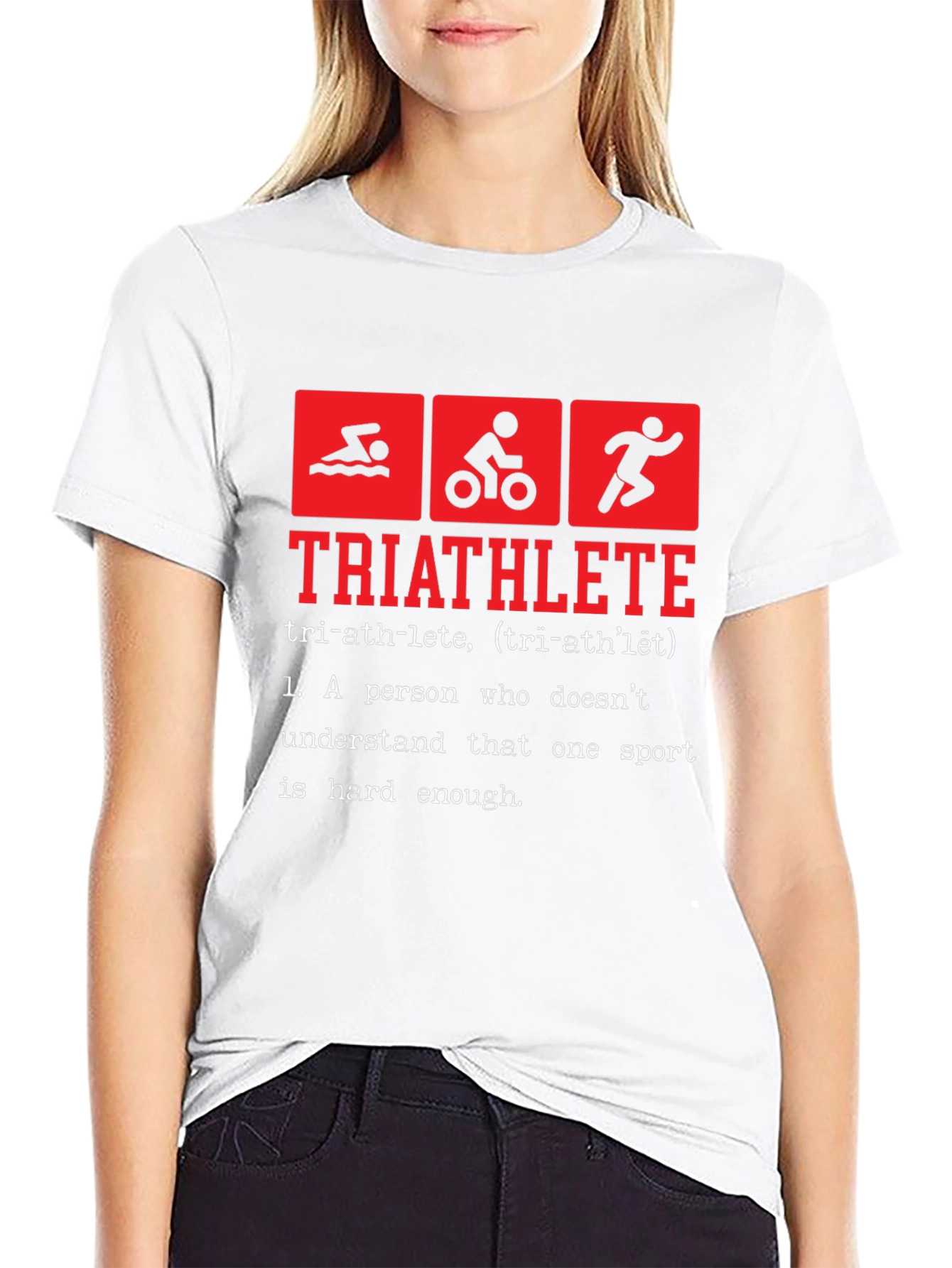 Triathlete Definition T-Shirt - Funny Triathlon Tee