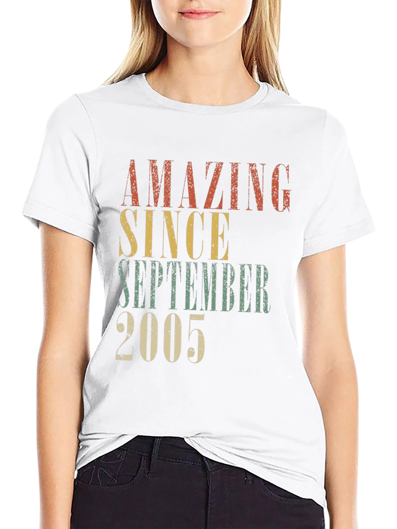 Amazing Since September 2005 Black T-Shirt