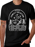 Family Vacation 2022 Black T-Shirt