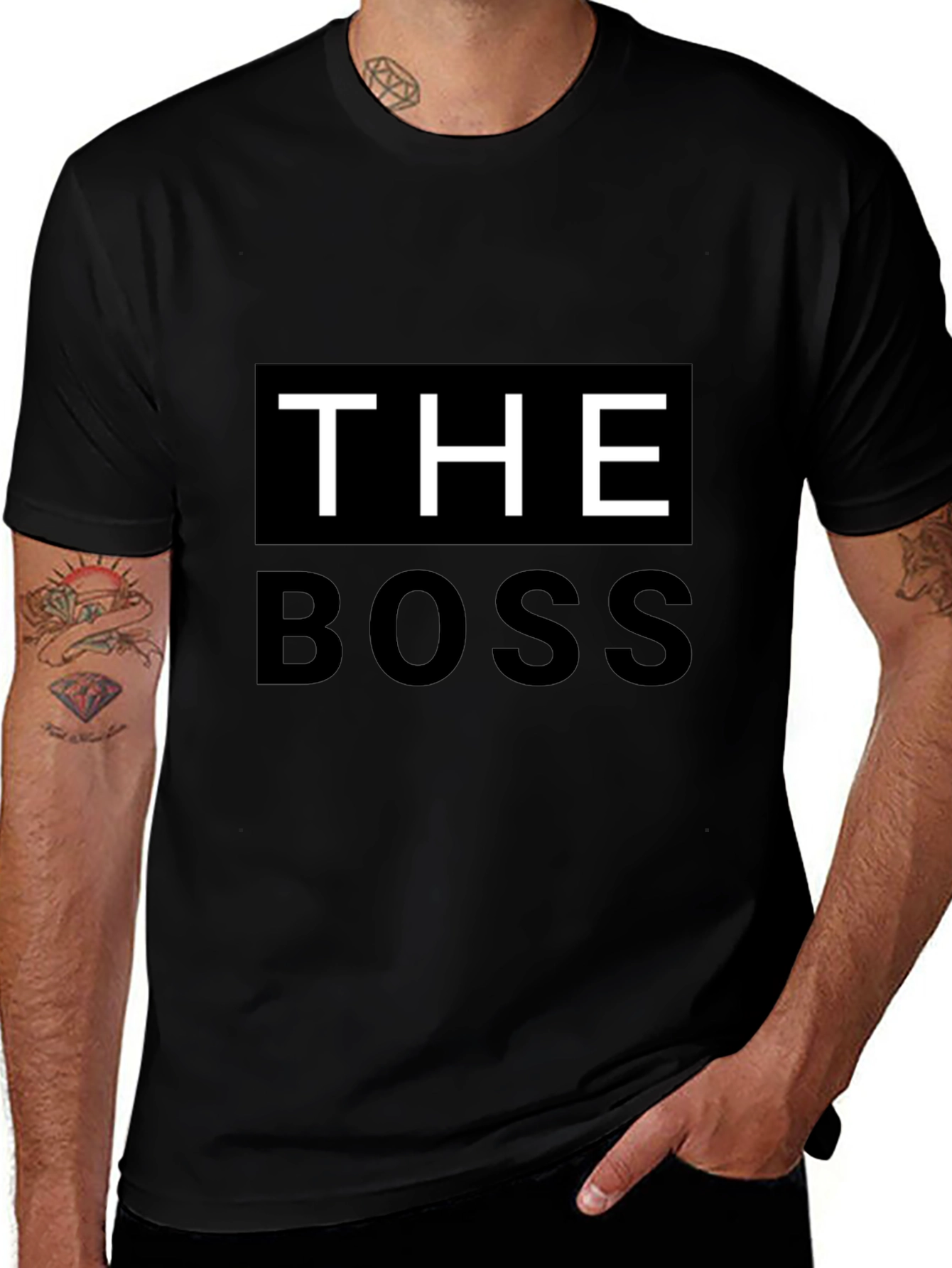 The Boss Black T-Shirt