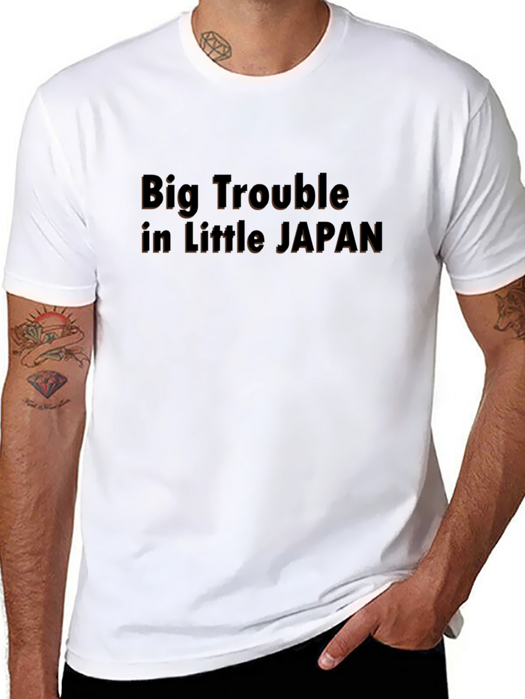Big Trouble in Little Japan Graphic Tee - Black
