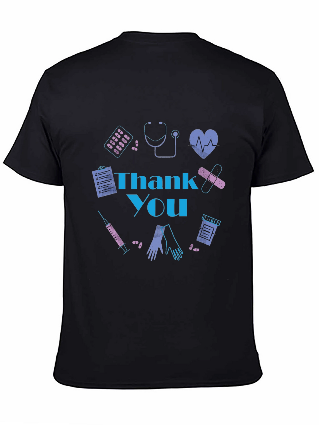 Thank You Healthcare Workers Graphic Tee