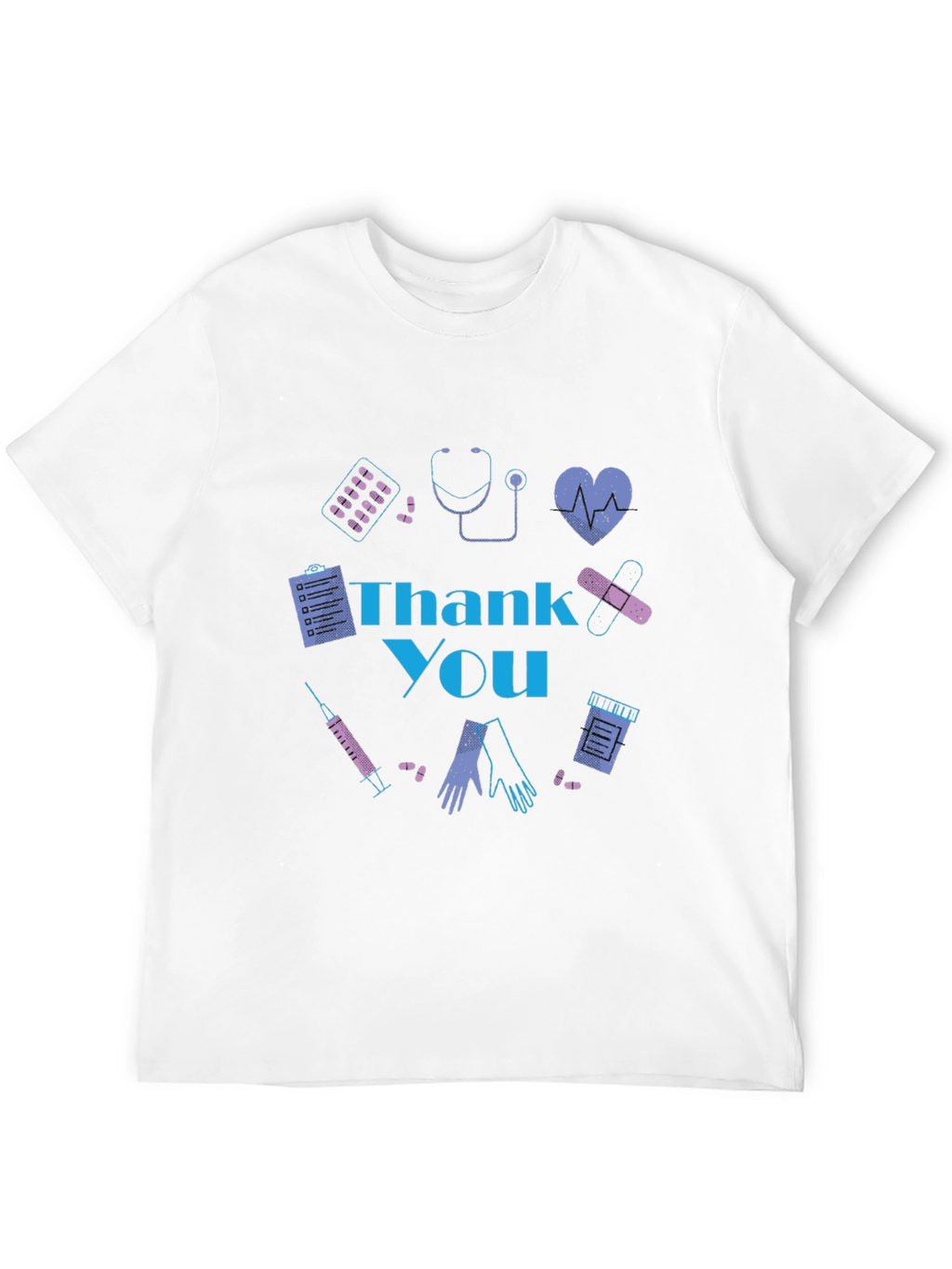 Thank You Healthcare Workers Graphic Tee