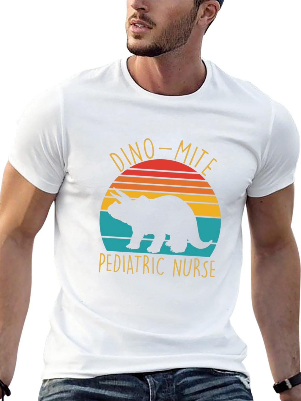 Dino-Mite Pediatric Nurse T-Shirt