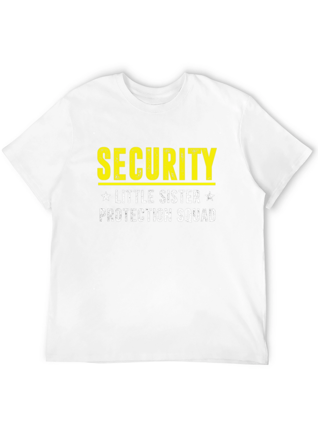 Security Little Sister Protection Squad Graphic Tee