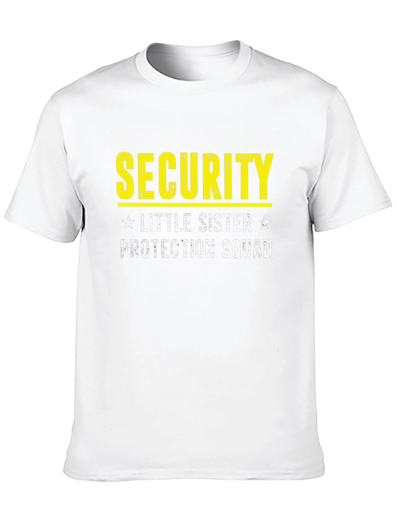 Security Little Sister Protection Squad Graphic Tee