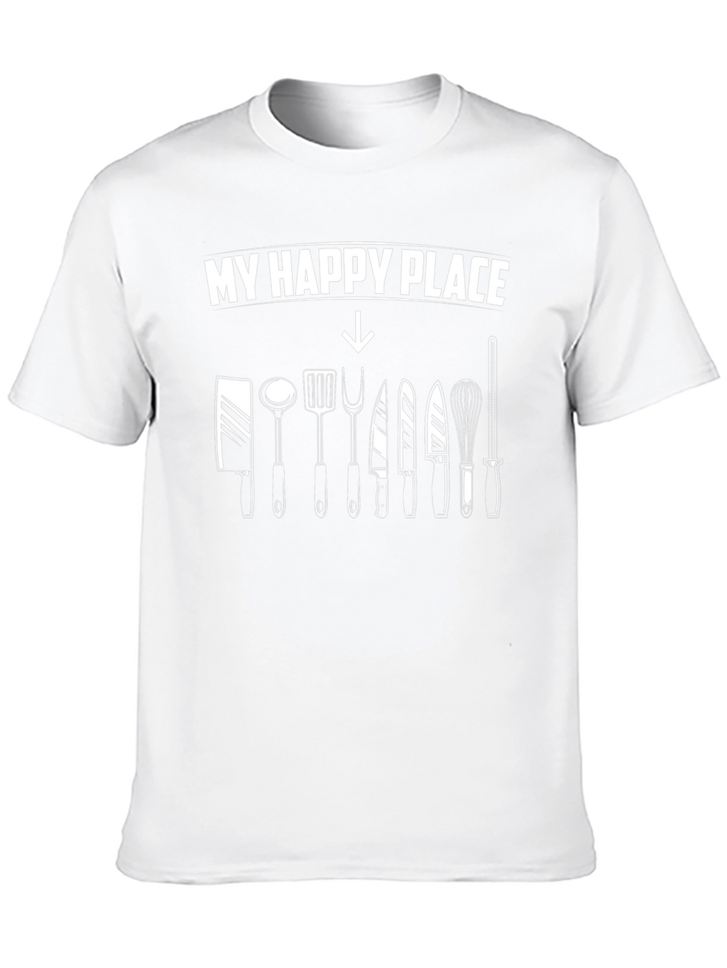 My Happy Place Cooking T-Shirt
