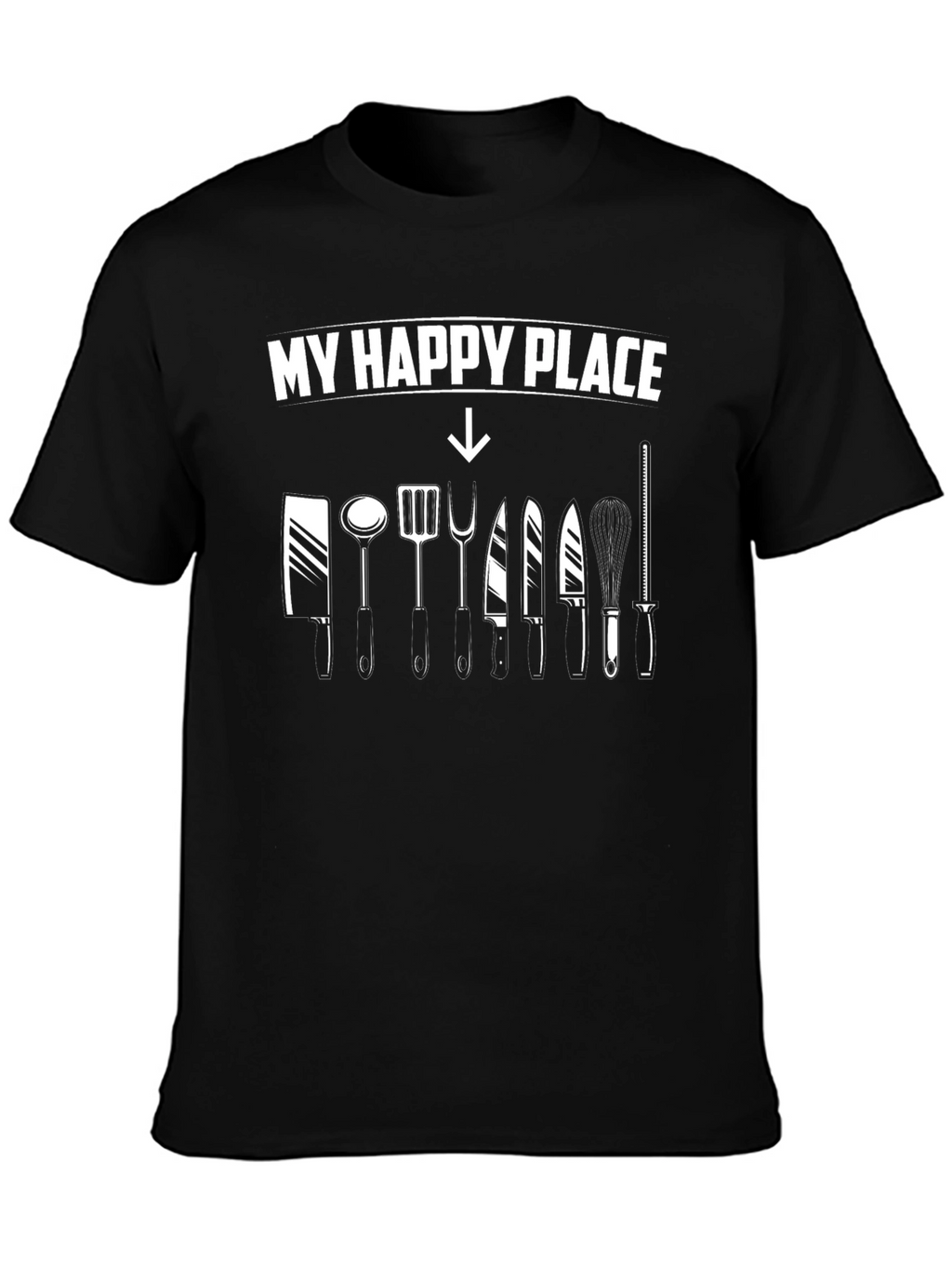 My Happy Place Cooking T-Shirt