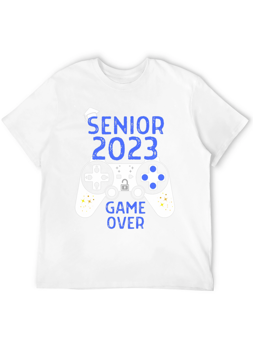 Senior 2023 Game Over Graduation T-Shirt