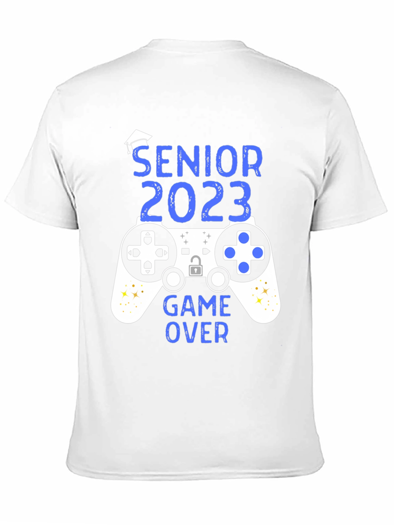 Senior 2023 Game Over Graduation T-Shirt