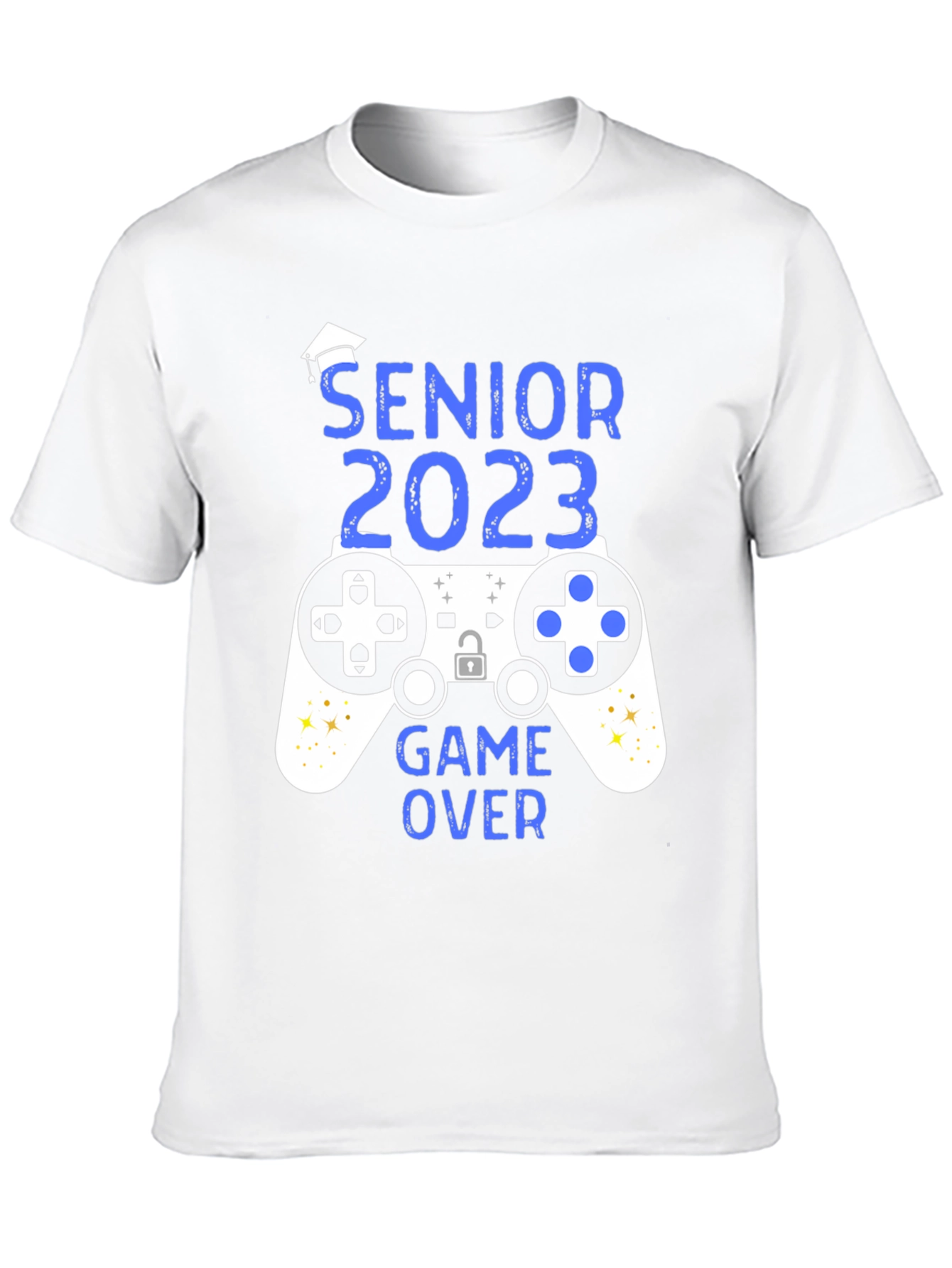 Senior 2023 Game Over Graduation T-Shirt