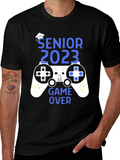 Senior 2023 Game Over Graduation T-Shirt