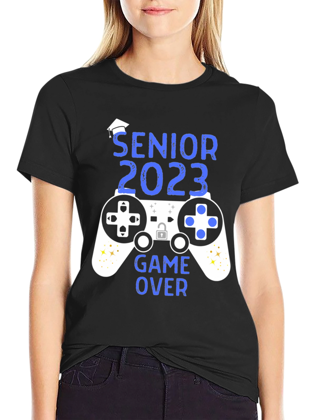 Senior 2023 Game Over Graduation T-Shirt