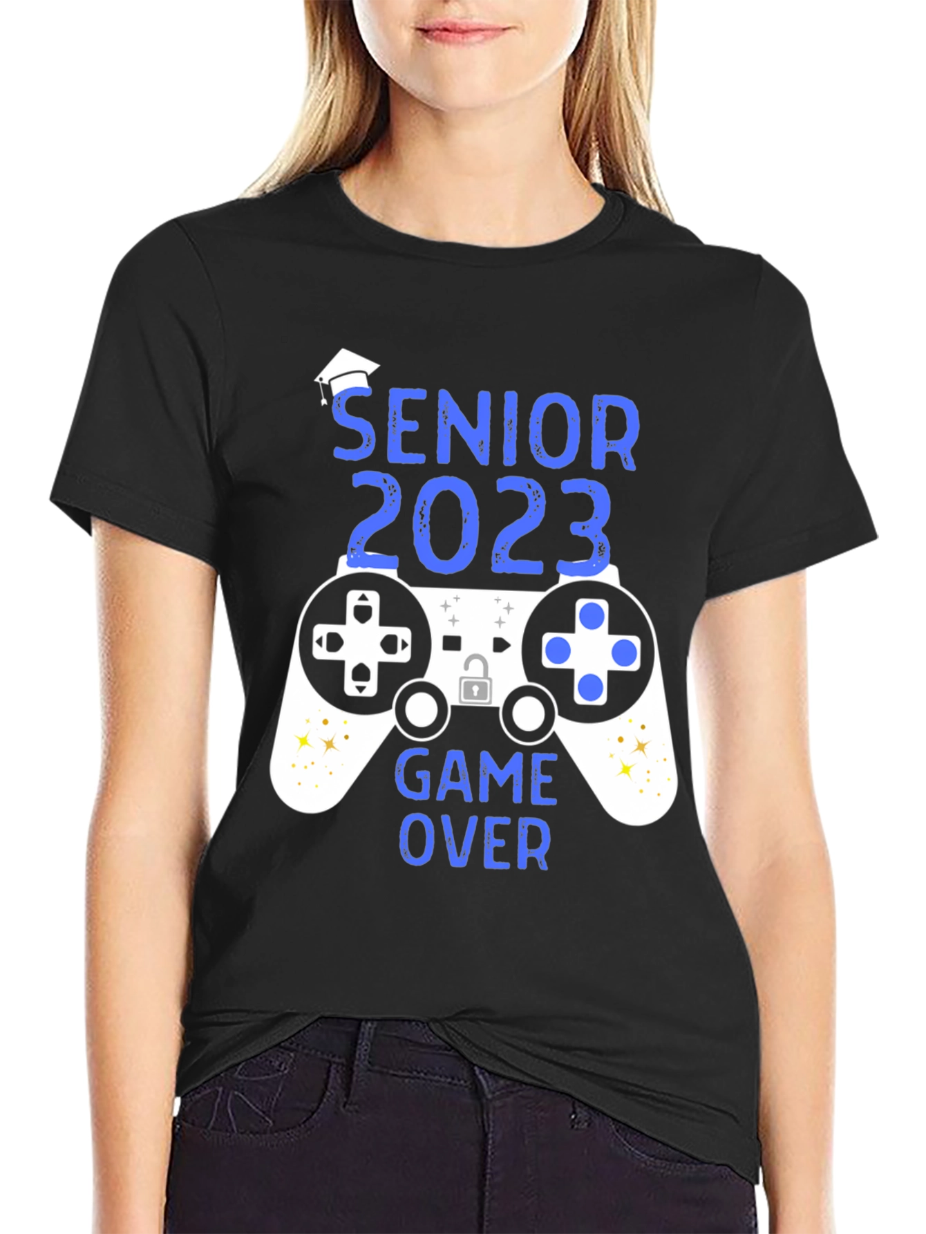 Senior 2023 Game Over Graduation T-Shirt