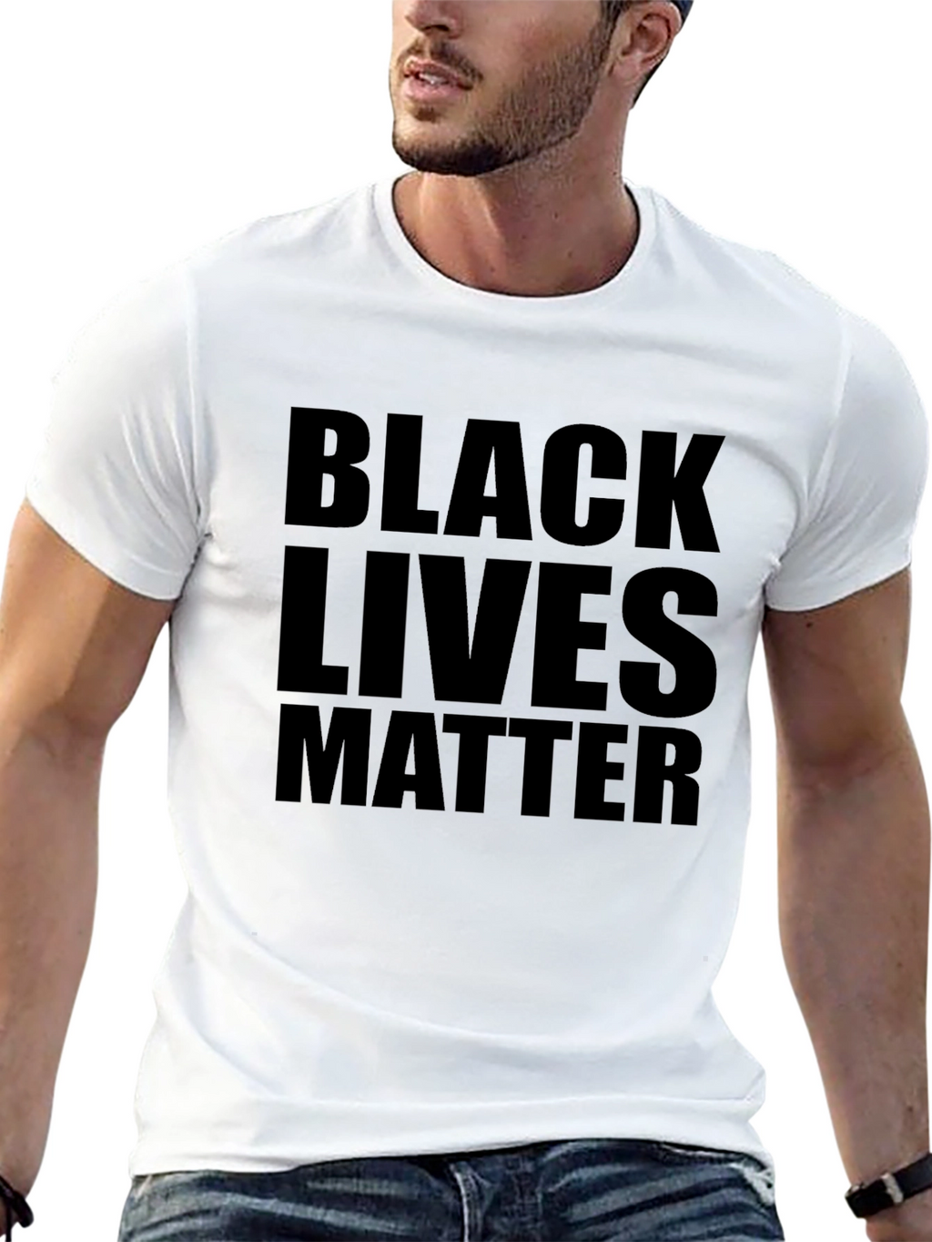 Black Lives Matter Graphic Tee - Mens