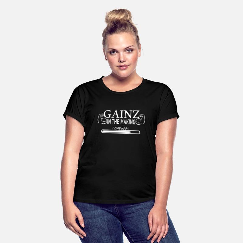 gainz in the making funny Gym Fitness Bodybuilding