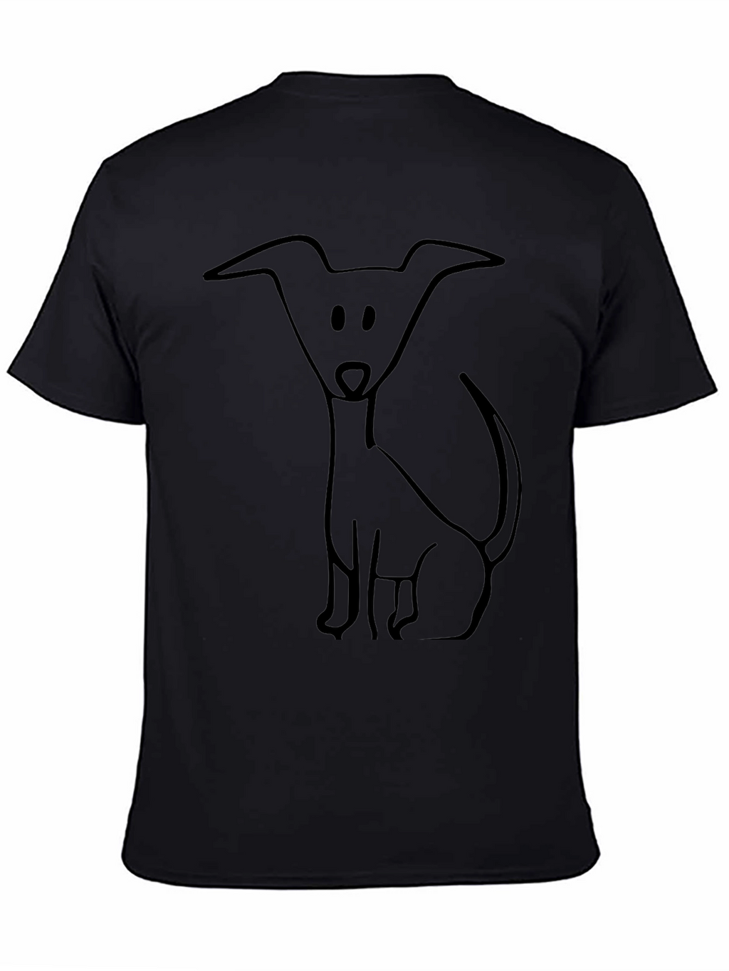 Dog Lover T-Shirt - Black Graphic Tee