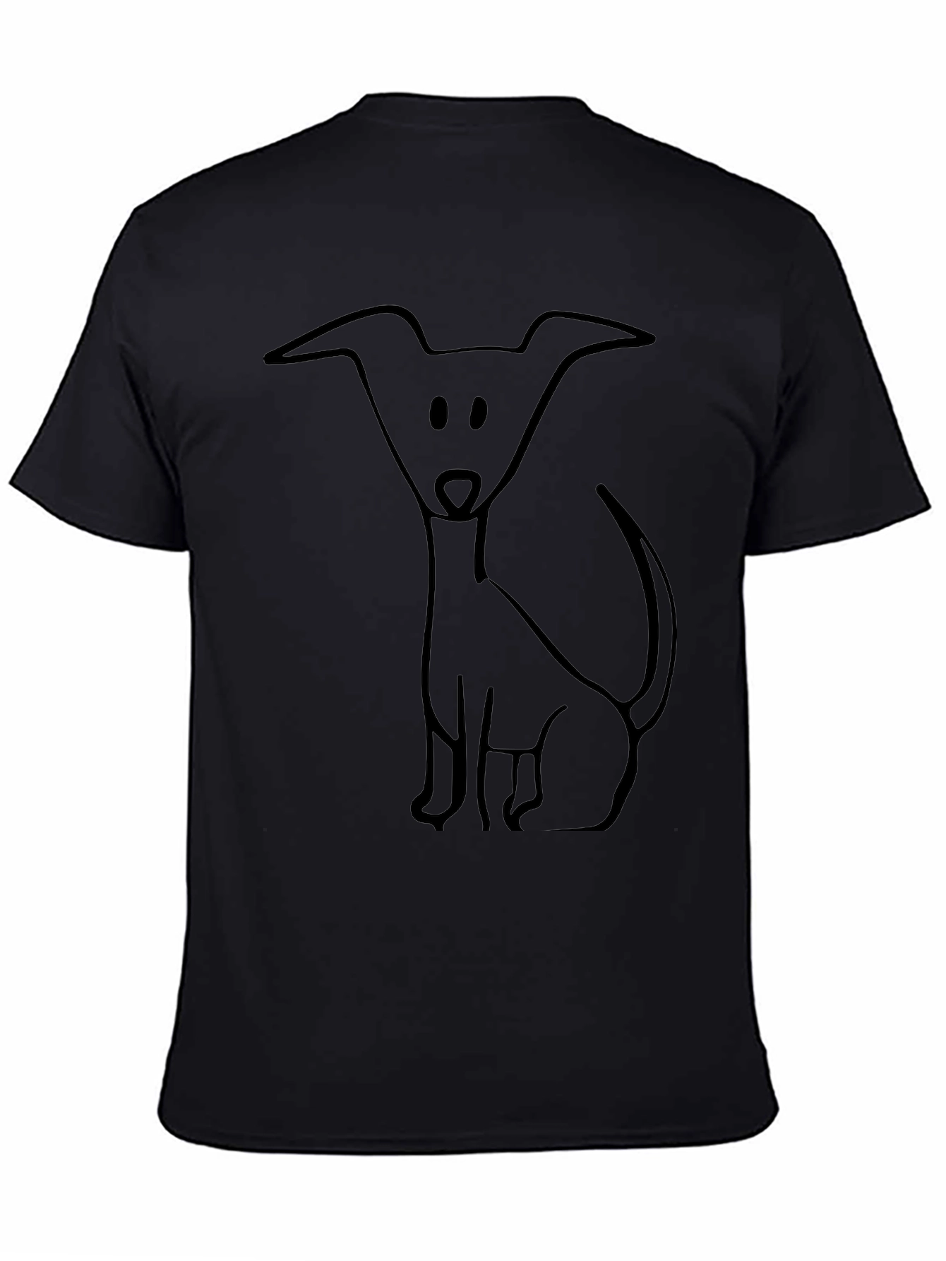 Dog Lover T-Shirt - Black Graphic Tee