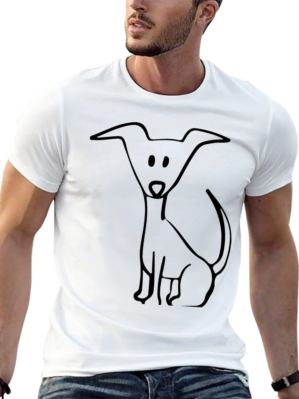 Dog Lover T-Shirt - Black Graphic Tee