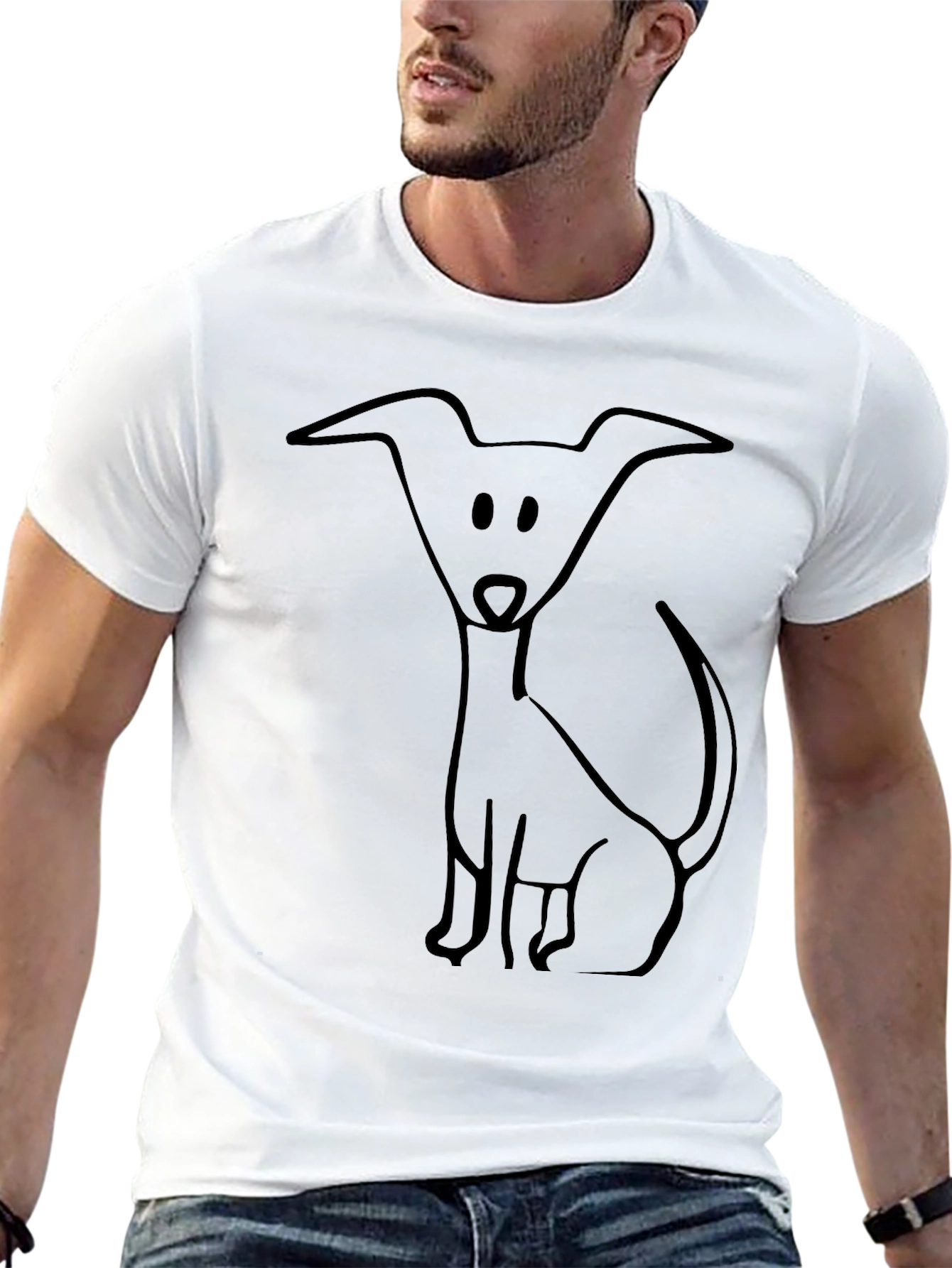 Dog Lover T-Shirt - Black Graphic Tee