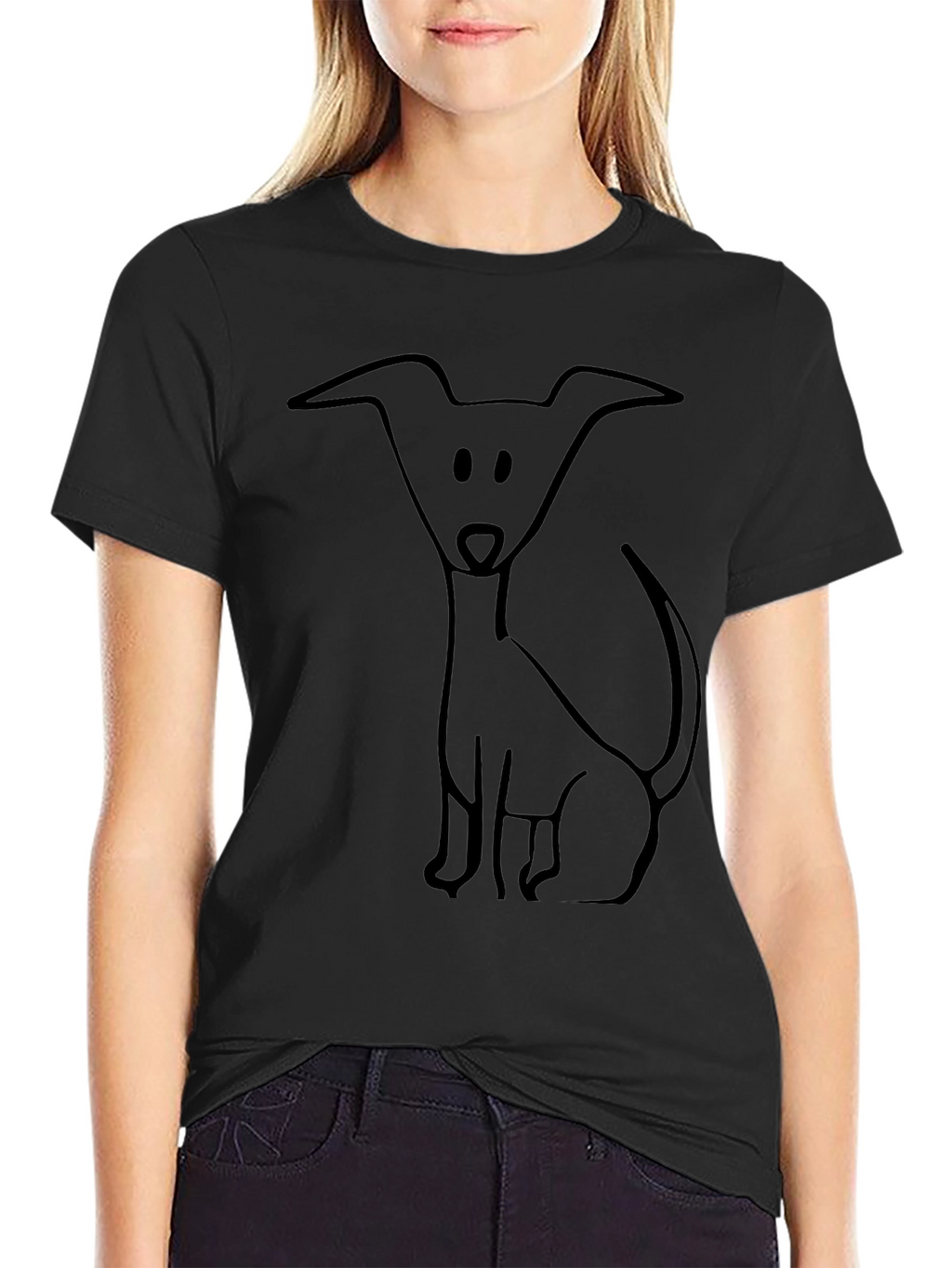 Dog Lover T-Shirt - Black Graphic Tee