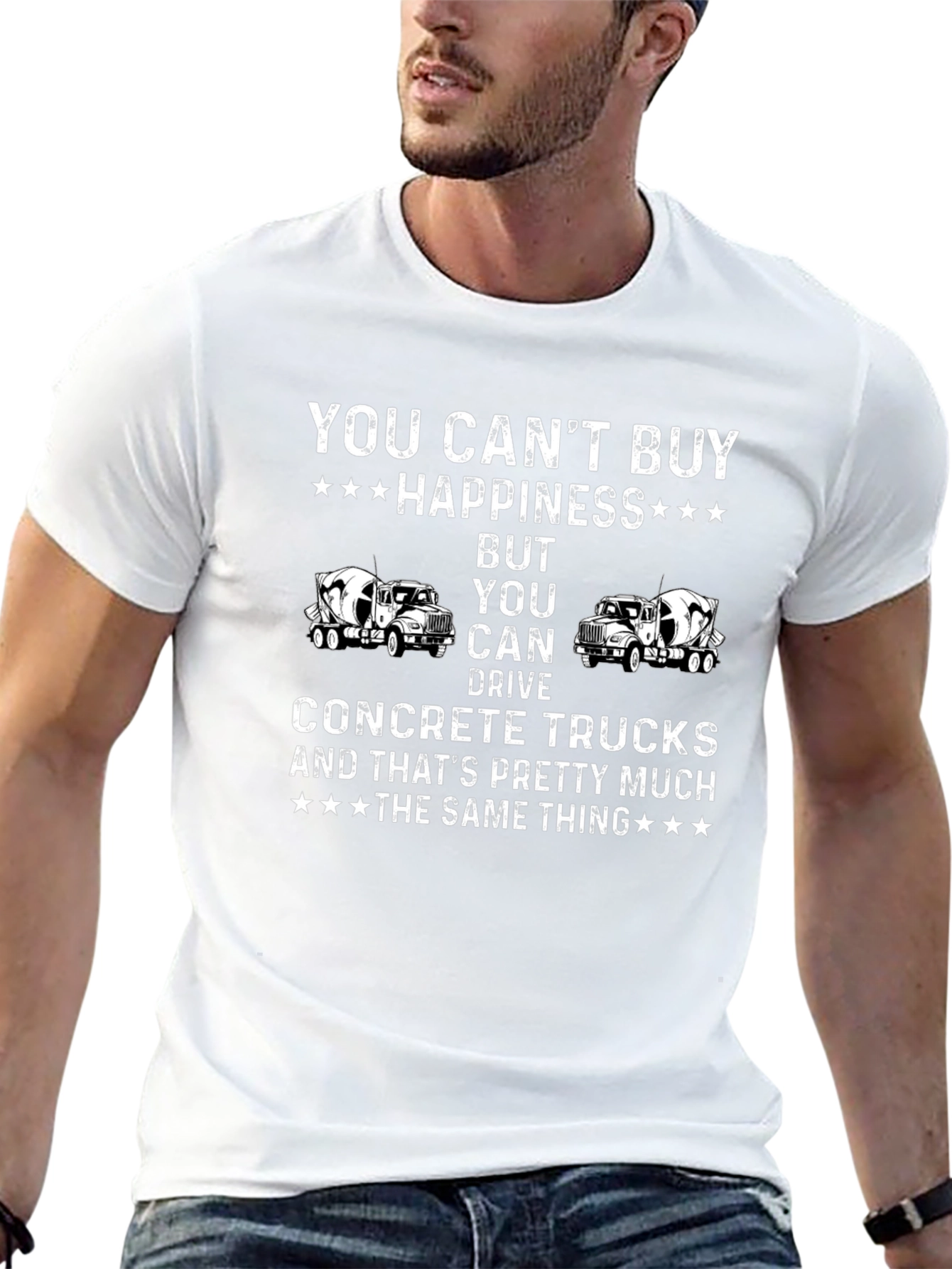 Concrete Truck Driver Humor T-Shirt
