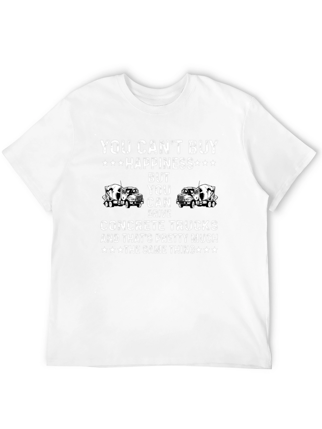 Concrete Truck Driver Humor T-Shirt